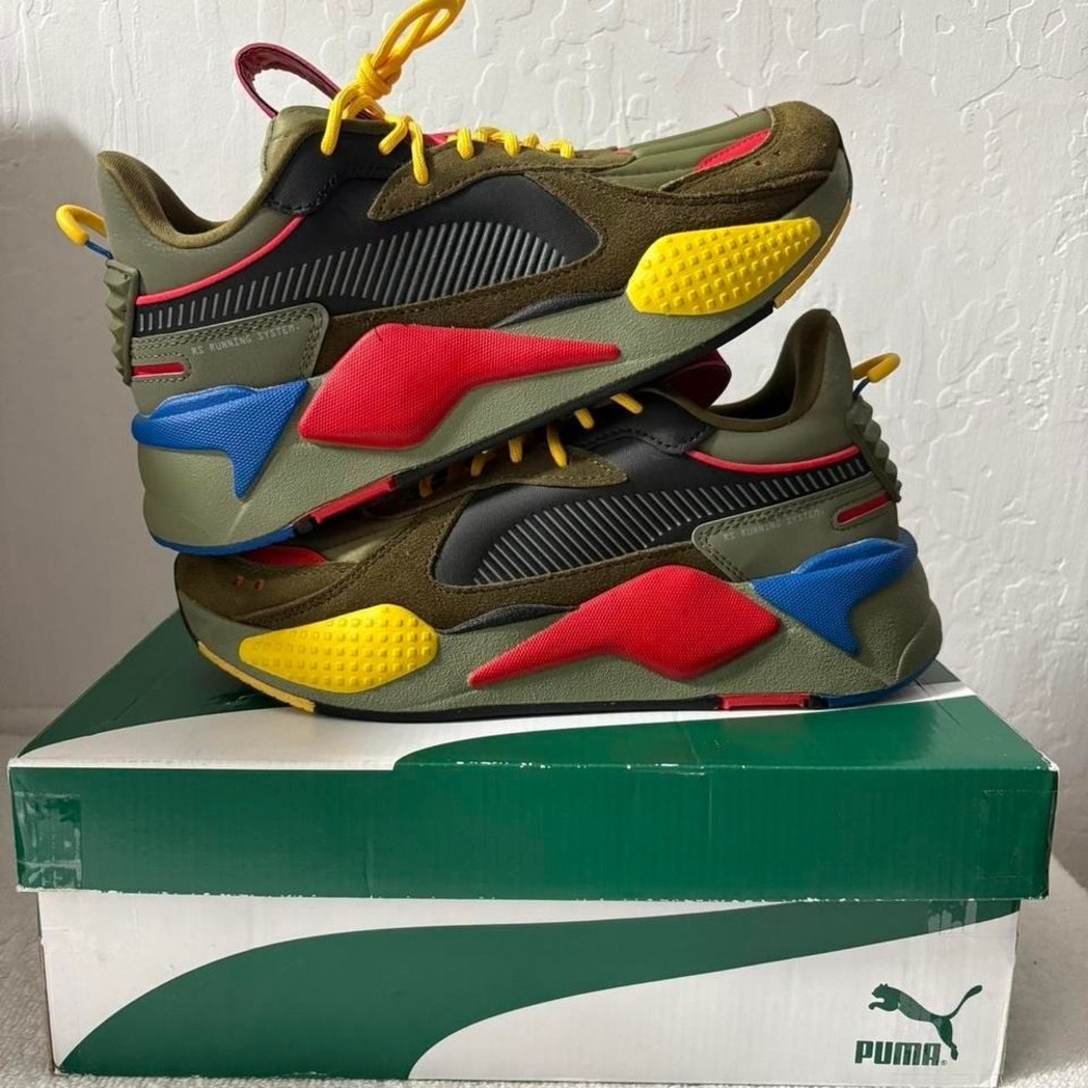 Puma RS-X Running System Sneakers – Women's Size 7 / Kids 6C (Multi-Color)
